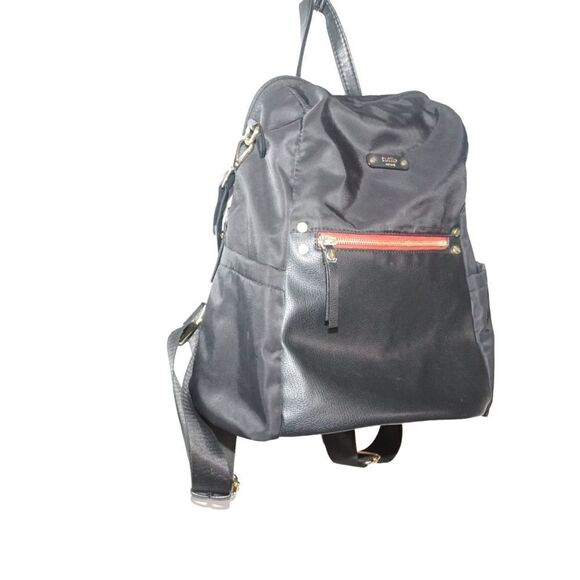 Tutuilo New York Black BookBag with Gold hardware - Picture 4 of 10